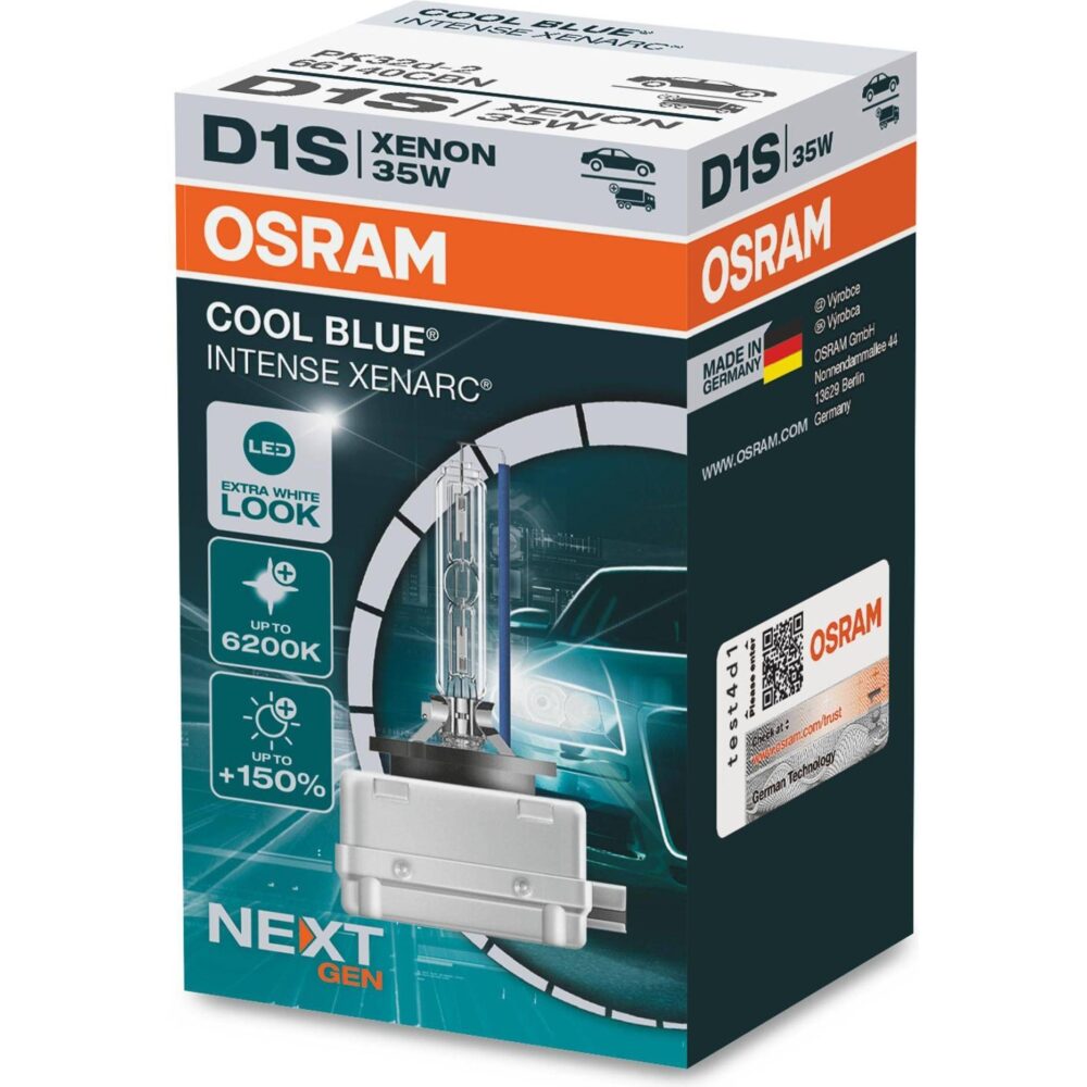4062172157322-124-2_square Osram D1S Cool Blue Intense Next gen, 85V, 35W