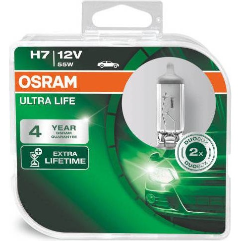 OSRAM ULTRA LIFE H7 12 V 55 W