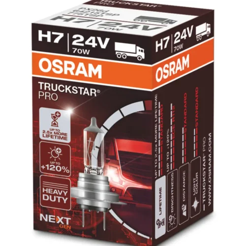 Osram Truckstar PRO H7, 24V,  70W