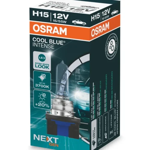 Osram Cool Blue Intense H15,  12V 64/19W