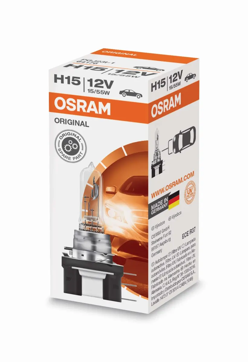 Osram Original H15, 12V 55/15W
