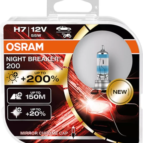 Osram Night Breaker 200 H7,  12V 55W